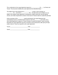 Landlords are urged to also add a lease and photo's of all interiors and appliances acknowledge by tenant. How To Write A Lease With Pictures Wikihow