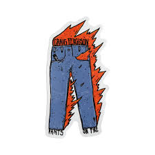 Pants On Fire Sticker | Craig Ferguson | Online Store, Apparel, Merchandise  & More