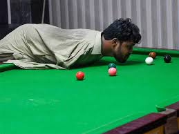 If a player commits any of the following fouls, their opponent may take the cue ball in hand, place it anywhere on the table and shoot anywhere on the. Born Without Arms Pakistani Snooker Player Masters The Game More Sports News Times Of India
