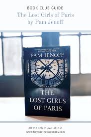 How To Host A Book Club For The Lost Girls Of Paris By Pam Jenoff Book Club Book Blogger Books New Releases