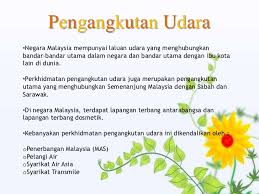 Faktor fizikal yang mempengaruhi kegiatan ekonomi di malaysia benar atau palsu. Bab15 Perkembangan Jaringan Pengangkutan