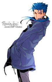 Description this is a brand new anime sleeve from fate featuring cu chulainn. Lancer Fate Stay Night Render By Ameliechan03 On Deviantart