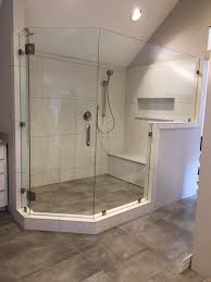 Custom neo angle shower doors. Pin On Frameless Shower Doors