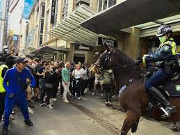 Footage posted earlier today shows police arresting protesters in nearby . Police Vow To Find Lockdown Protesters The Canberra Times Canberra Act