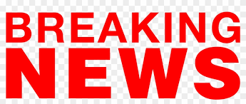 Cropped image of journalist holding newspaper, wooden cubes with word news at wooden table. Breaking News Breaking News Free Transparent Png Clipart Images Download