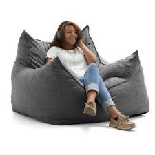 Lux By Big Joe Imperial Lounger Union Bean Bag In 2020 Leather Bean Bag Chair Large Bean Bag Chairs Bean Bag Lounger