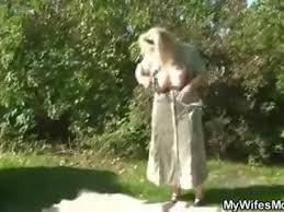 He finds and bangs blonde granny in the changing room. Outside 128 Porn At Grandma Tube