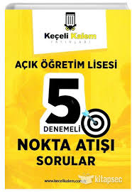 Aöl kitapları ne zaman verilecek, açık lise kayıtlarını yaptıran binlerce öğrenci açık lise kitapları basıldı mı sorusunun yanıtını arama motorlarında araştırıyor. Acik Ogretim Lisesi 5 Denemeli Nokta Atisi Sorular Keceli Kalem 9786058602359