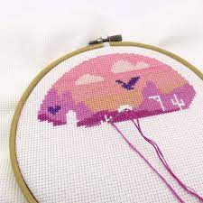 Some simply don't want to be bothered by following the details of a counted. Desert Cross Stitch Pattern Advanced Cross Stitch Landscape Etsy Cactus Cross Stitch Cross Stitch Landscape Cross Stitch Patterns