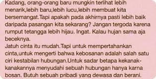 Rumput tetangga emang lebih hijau! Tell Your Story Jangan Tergoda Rumput Tetangga Lebih Hijau Ingat