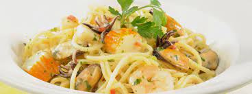 1 c à s d'huile d'olive. Spaghetti Aux Fruits De Mer Escal Seafood