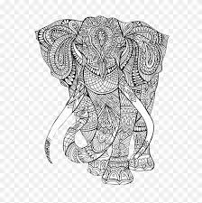 Plus, it's an easy way to celebrate each season or special holidays. Mandalas Elefante Sticker Printable Animal Colouring Pages Clipart 5382739 Pikpng