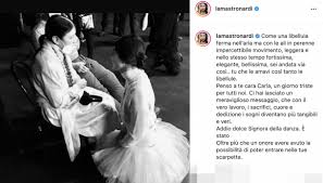 L'attrice che interpreterà l'étoile nel film carla, l'ha descritta come leggera ma fortissima, elegante e bellissima. Leq5 F96hgvtym