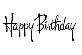 Stampendous Cling Stamp Graceful Birthday Happy Birthday Words Happy Birthday Font Birthday Words