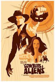 Designsmadness Com Cowboys Aliens Movie Posters Design Illustrations Posters