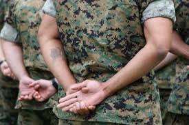 Get a striking military flag tattoo. Military Tattoos Lovetoknow