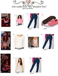 Photo Episode Star Spangled Tori From Victorious Cats Outfits From Star Spangled Tori Click The Cat Valentine Outfits Victorious Outfits Cute Outfits