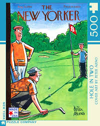 Maybe you would like to learn more about one of these? Hole In Two The New Yorker 500 Pieces New York Puzzle Co Puzzle Warehouse