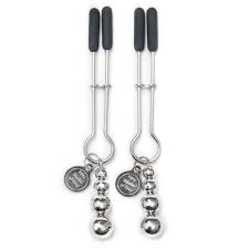 Amazon.com: Fifty Shades of Grey The Pinch Nipple Clamps - Adjustable  Weight Metal Nipple Clamps for Sex Pleasure - Silicone Coated Clip -  Includes Satin Bag - Silver : Health & Household