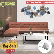 We earn a commission for products purchased through some links in this article. C Home 4 Seater Foldable Sofa Bed L Shape Sofa 3 In 1 Shopee Malaysia