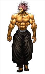 Yujiro Hanma Martial Artist Grappler Anime Drawings