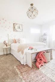 Girls Bedroom Pink Polka Dot Decals Kids Bedroom Bedroom Decor White Pink Gold Gold Bras Girls Bedroom Lighting Kids Bedroom Decor Pink Bedroom For Girls