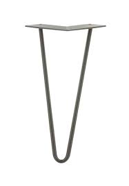 Pied Filaire Incline Pour Table Basse Acier Brut H30cm Pas Cher Achat En Ligne Zodio