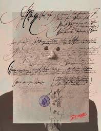 Collage No 318 Steinberg Collage Saul Steinberg Cursive