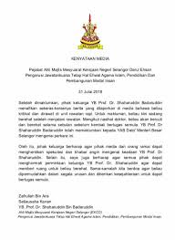 We did not find results for: Prof Dr Shaharuddin Badaruddin On Twitter Kenyataan Media 31 Julai 2018 Admin
