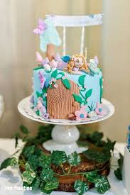 Birthday Cake Theme Ideas For Girls Fairy Theme Birthday Party Ideas Photo 1 Of 11 Fairy Theme Birthday Party Fairy Birthday Cake Birthday Party Themes