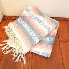 Featuring a crisp, vivid design on the front with a reverse white side. Seashell Throw Blanket Ideas On Foter Mexican Throw Throw Blanket Blanket