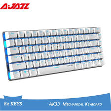 Maybe you would like to learn more about one of these? Ajazz Ak33 82 Keys White Gaming Mechanical Keyboard Russian English Layout Rgb Backlight Usb Wired Blue Black Switch Pc Gamer Mechanical Keyboard Keyboard Whitemechanical Keyboard White Aliexpress