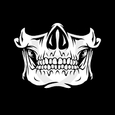 Skull Face Mask Svg Skull Mask Skeleton Mask Funny Face Mask Design Cricut File Digital Download In 2021 Skull Face Mask Skull Mask Skeleton Mask