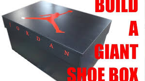 Featuring a design inspired by a shoe box, this bag boasts a unique look and plenty of durability. Build A Giant Shoe Box Nike Air Jordan Youtube