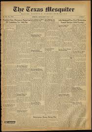 The Texas Mesquiter (Mesquite, Tex.), Vol. 67, No. 5, Ed. 1 Friday, July  11, 1947