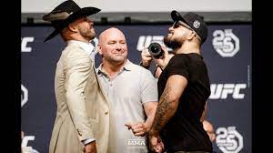 Lindsay sheffield is the stunning wife of ufc fighter donald cerrone, otherwise known as cowboy. Donald Cerrone Vs Mike Perry Ufc 25th Anniversary Press Conference Staredown Mma Fighting Youtube
