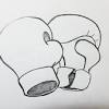 500x500 samurai warrior swordfight stance drawing gl stock images. 1
