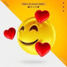 Emoji 3d Cheio De Amor Pelas Midias Sociais Emoji Pretty Wallpaper Iphone Social Media