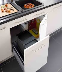 Celui du haut exploite tout l'espace disponible autour de la cuve d'évier, ce qui donne un tiroir en forme de modèle du meuble : Meuble De Cuisine Quel Meuble Choisir Sous Un Evier Mobalpa