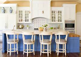 blue and white interiors: living rooms