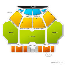 Fraze Pavilion 2019 Seating Chart