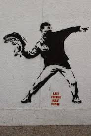 Sunday Snap Banksy Or Fakesy Street Art Banksy Art Street Art Banksy