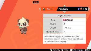 Shiny Pancham In Pokémon Shield! #Pokemon #Shinypokemon #Pokemoncommun... |  Tiktok