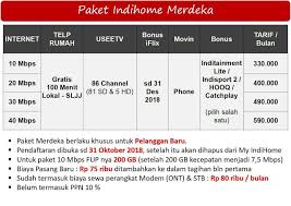 Paket learning from home dual play. Brosur Indihome 2018 Pigura