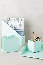 Anthropologie Anthropologie Elby Desk Collection Cubicle Decor Desk Decor Desk Accessories