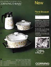 See more ideas about corning, floral bouquets, floral. Corningware 411 Flower Power The Floral Bouquet 1st Edition Limited Gift Line