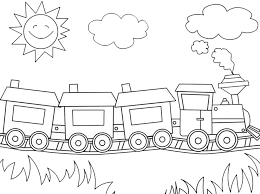 Mewarnai gambar bunga anak muslim 27 5 mei 2016 dalam tarbiyah islam. Gambar Mewarnai Gambar Kereta Api Untuk Anak