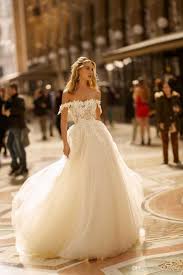 Muse By Berta Wedding Dresses Off Shoulder Lace 3d Floral Appliques Beach Bridal Bertaweddingdress Mu Ball Gowns Wedding Bridal Dresses Wedding Dress Couture