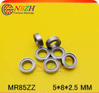 NBZH 10pcs 675ZZ MR85-2RS SMR85ZZ SMR85-2RS ZZ 2RZ L-850 Deep Groove Ball  Bearings 5 x 8 x 2.5mm High Quality - AliExpress 13