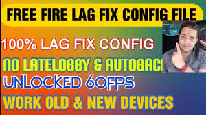 But, still you need to do something. Free Fire New Lag Fix Config File For 1gb 2gb 4gb Ram Devices Fix Autoback Latelobby Youtube
